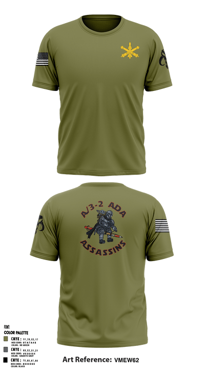 A/3-2 ADA 39391008 Short Sleeve Performance Shirt - 3