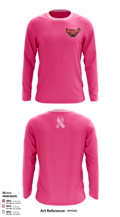 Iowa Warhawks 98296856 Long Sleeve Performance Shirt - 1