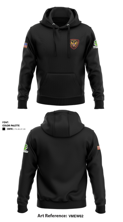 Maysville Police Department 76204305 Hoodie - 1