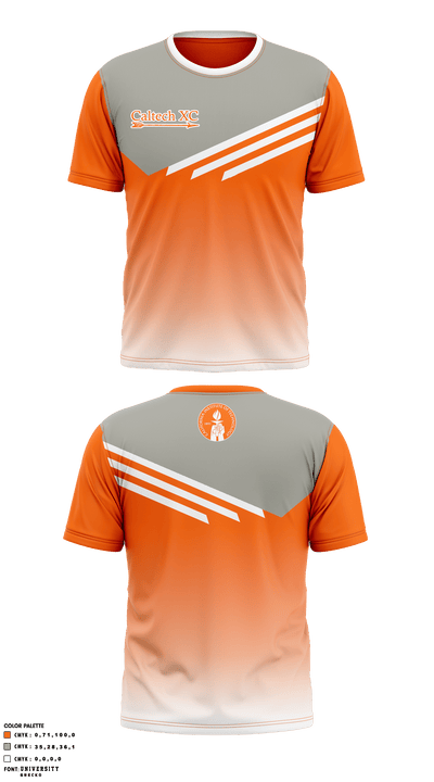 Caltech XC 15018779 Short Sleeve Performance Shirt - 1