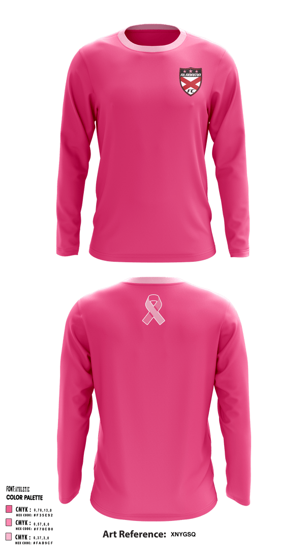 Long Sleeve Performance Shirt, Alabama FC, School Spirit Store, Teamtime, Team time, sublimation, custom sports apparel, team uniforms, spirit wear, spiritwear, sports uniforms, custom shirts, team store, custom team store, fundraiser sports, apparel fundraiser