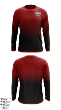 Blue Valley West High School Tennis 45825170 Long Sleeve Performance Shirt - 1
