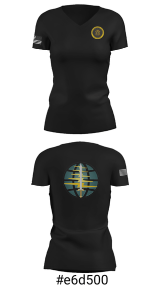 Women's Short Sleeve Vneck Shirt, , Army, Teamtime, Team time, sublimation, custom sports apparel, team uniforms, spirit wear, spiritwear, sports uniforms, custom shirts, team store, custom team store, fundraiser sports, apparel fundraiser