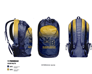 Gear Bag, Mt Bethel Christian Academy Upper School Basketball, Women's Basketball, Teamtime, Team time, sublimation, custom sports apparel, team uniforms, spirit wear, spiritwear, sports uniforms, custom shirts, team store, custom team store, fundraiser sports, apparel fundraiser