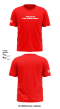 Robinson Fire Department 28685597 Short Sleeve Performance Shirt - 1