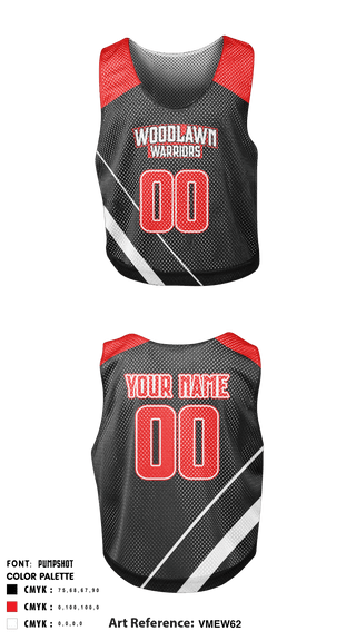 Mens Lacrosse Pinnie, Woodlawn Warriors, Men's Lacrosse, Teamtime, Team time, sublimation, custom sports apparel, team uniforms, spirit wear, spiritwear, sports uniforms, custom shirts, team store, custom team store, fundraiser sports, apparel fundraiser