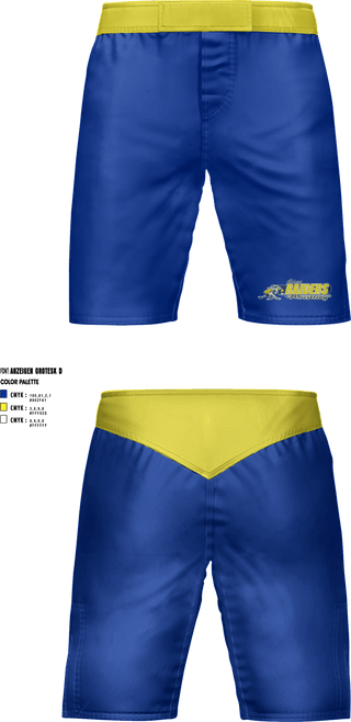 Fight Shorts, Elco Raiders Wrestling, Wrestling, Teamtime, Team time, sublimation, custom sports apparel, team uniforms, spirit wear, spiritwear, sports uniforms, custom shirts, team store, custom team store, fundraiser sports, apparel fundraiser