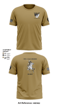 Troop C 5-4 Cavalry 34998263 Short Sleeve Performance Shirt - 1