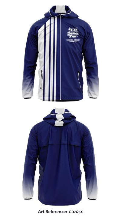 Central Avenue Elementary 90338111 Windbreaker - 1