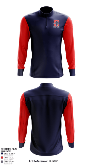 Quarter Zip Jacket, Patriots, Men's Basketball, Teamtime, Team time, sublimation, custom sports apparel, team uniforms, spirit wear, spiritwear, sports uniforms, custom shirts, team store, custom team store, fundraiser sports, apparel fundraiser