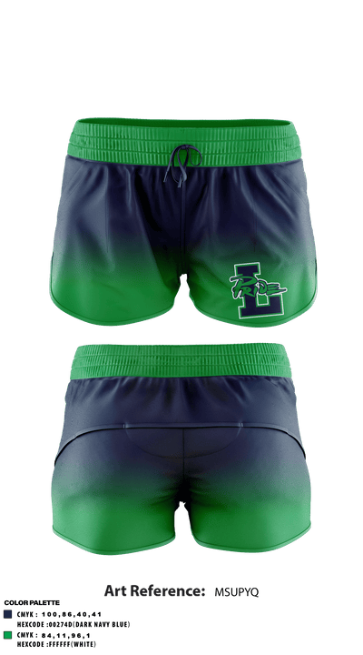 Leesville Road High School Tennis 89000735 Track Shorts - 1