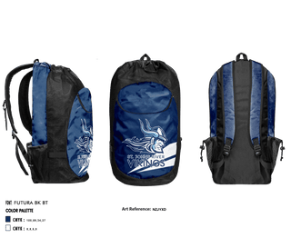 Gear Bag, Saint Johns River State College Women's Volleyball, Women's Volleyball, Teamtime, Team time, sublimation, custom sports apparel, team uniforms, spirit wear, spiritwear, sports uniforms, custom shirts, team store, custom team store, fundraiser sports, apparel fundraiser