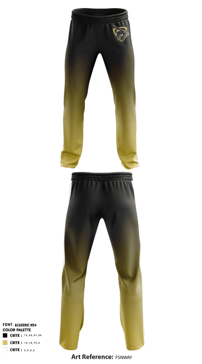 East Ridge High School Golf 26531632 Sweatpants - 1