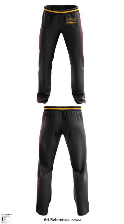 Magee Field Rattlers Football 43110576 Sweatpants - 2