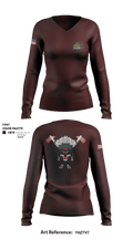 Apache 10748553 Women's Long Sleeve V-neck Shirt - 1