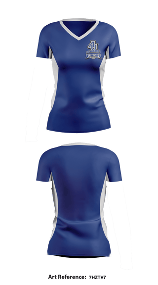 Women's Short Sleeve Vneck Shirt, Aurora University Golf, Golf, Teamtime, Team time, sublimation, custom sports apparel, team uniforms, spirit wear, spiritwear, sports uniforms, custom shirts, team store, custom team store, fundraiser sports, apparel fundraiser