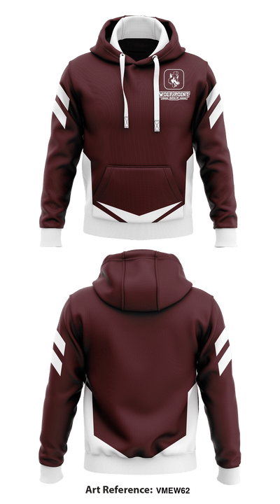 Wolf Point High School Golf 97744060 Hoodie - 1