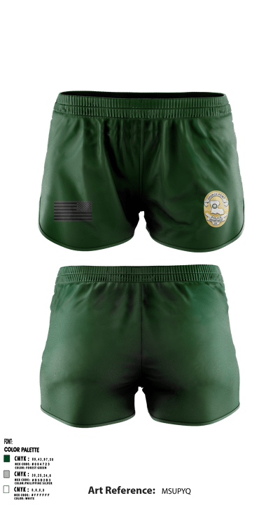 Church Point Police 92600366 Ranger Panties - 1