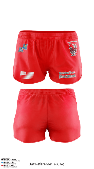 Ranger Panties, , Army, Teamtime, Team time, sublimation, custom sports apparel, team uniforms, spirit wear, spiritwear, sports uniforms, custom shirts, team store, custom team store, fundraiser sports, apparel fundraiser