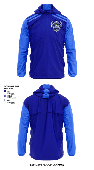 Windbreaker, Blanchard Athletic Club, Baseball, Teamtime, Team time, sublimation, custom sports apparel, team uniforms, spirit wear, spiritwear, sports uniforms, custom shirts, team store, custom team store, fundraiser sports, apparel fundraiser