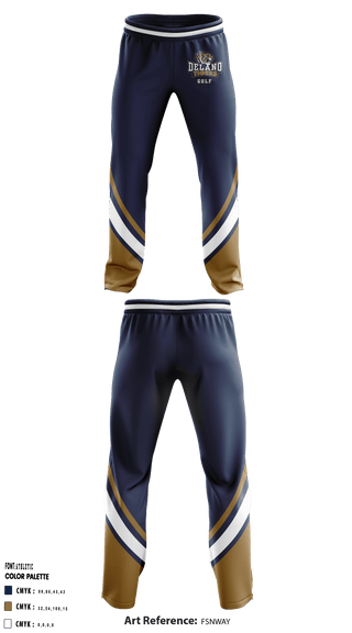Sweatpants, Delano High School Golf, Golf, Teamtime, Team time, sublimation, custom sports apparel, team uniforms, spirit wear, spiritwear, sports uniforms, custom shirts, team store, custom team store, fundraiser sports, apparel fundraiser