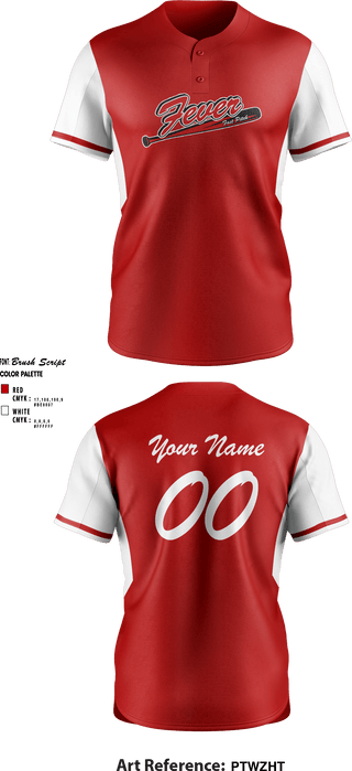 Full Button Baseball Jersey, Maryland Fever Softball, Softball, Teamtime, Team time, sublimation, custom sports apparel, team uniforms, spirit wear, spiritwear, sports uniforms, custom shirts, team store, custom team store, fundraiser sports, apparel fundraiser