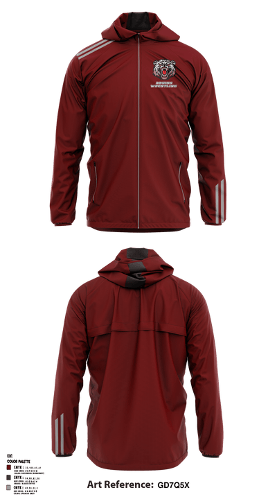BRUINS 30178459 Windbreaker - 2