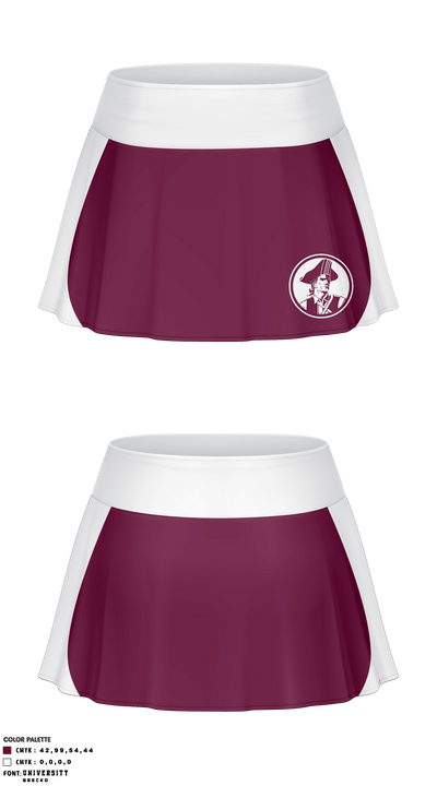 Concord High School Cheer 35438059 Skort - 1