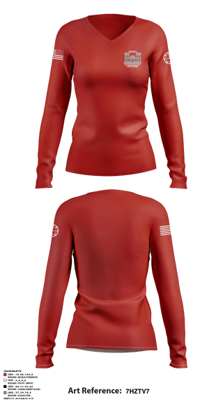 Women's Long Sleeve Vneck Shirt, , , Teamtime, Team time, sublimation, custom sports apparel, team uniforms, spirit wear, spiritwear, sports uniforms, custom shirts, team store, custom team store, fundraiser sports, apparel fundraiser