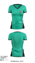 Glen Allen High School Tennis 78396465 Women's Short Sleeve V-neck Shirt - 1