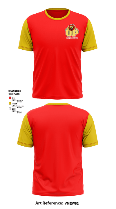 Urban Prep Academies-Bronzeville Campus Track 97637012 Short Sleeve Performance Shirt - 1
