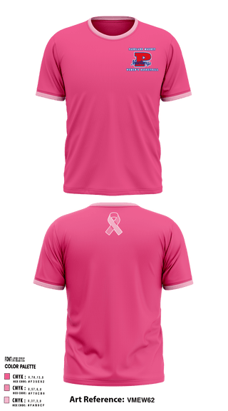 Short Sleeve Performance Shirt, Parkland Magnet High School Basketball, Women's Basketball, Teamtime, Team time, sublimation, custom sports apparel, team uniforms, spirit wear, spiritwear, sports uniforms, custom shirts, team store, custom team store, fundraiser sports, apparel fundraiser