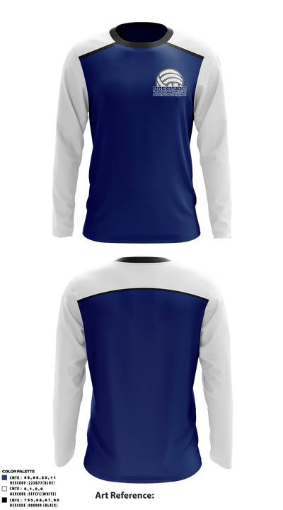 Precision Volleyball 29748273 Long Sleeve Performance Shirt - 1