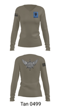 BORTAC 82435111 Women's Long Sleeve V-neck Shirt - 34