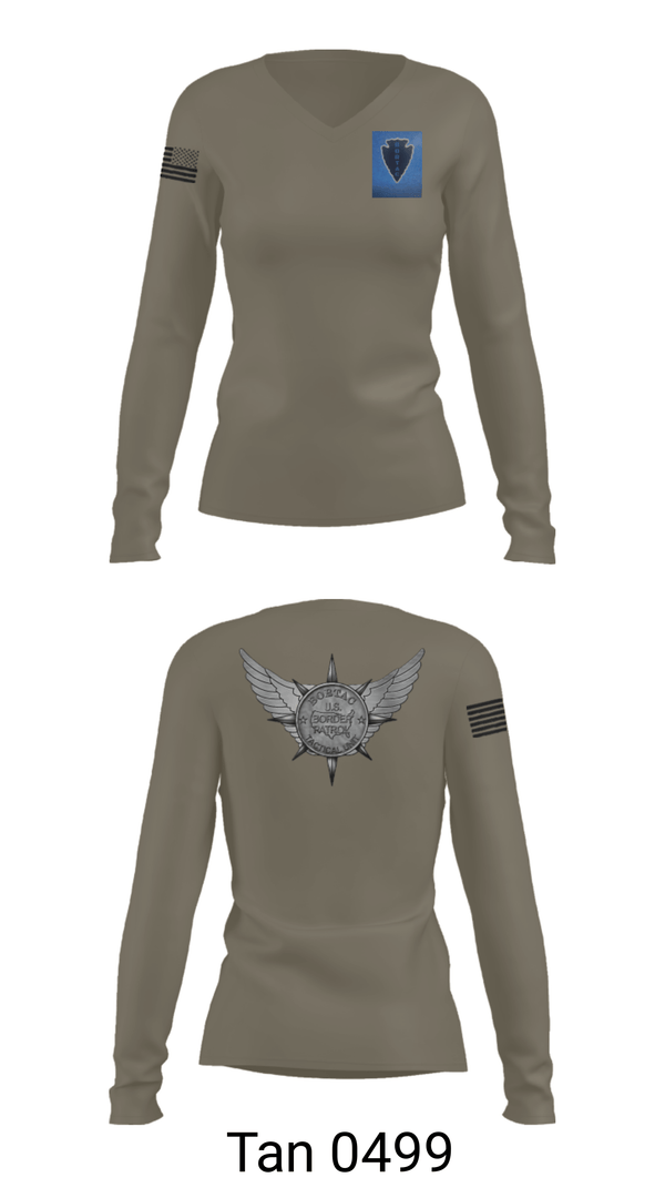 Women's Long Sleeve Vneck Shirt, , Police, Teamtime, Team time, sublimation, custom sports apparel, team uniforms, spirit wear, spiritwear, sports uniforms, custom shirts, team store, custom team store, fundraiser sports, apparel fundraiser