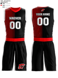 Wagner High School Basketball 96367479 Basketball Uniform - 1
