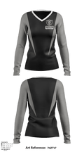Shiloh High School Volleyball 94151360 Long Sleeve Performance Shirt - 1