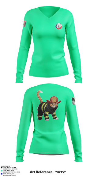 Women's Long Sleeve Vneck Shirt, , , Teamtime, Team time, sublimation, custom sports apparel, team uniforms, spirit wear, spiritwear, sports uniforms, custom shirts, team store, custom team store, fundraiser sports, apparel fundraiser