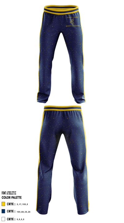 Eagle's Landing High School Women's Volleyball 18232717 Sweatpants - 1