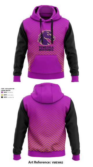 Hoodie, Temecula Mustangs, Football, Teamtime, Team time, sublimation, custom sports apparel, team uniforms, spirit wear, spiritwear, sports uniforms, custom shirts, team store, custom team store, fundraiser sports, apparel fundraiser