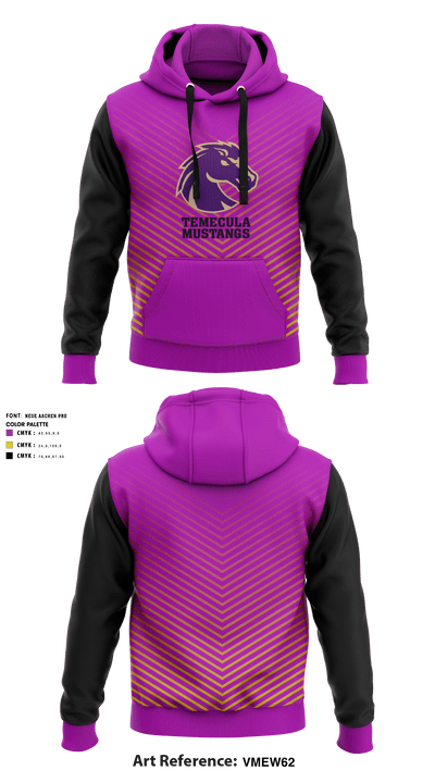 Temecula Mustangs 81044733 Hoodie - 1