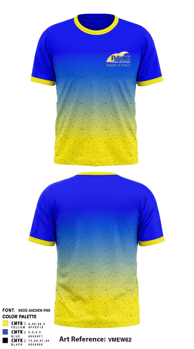 Pace Track & Field 65593102 Short Sleeve Performance Shirt - 2