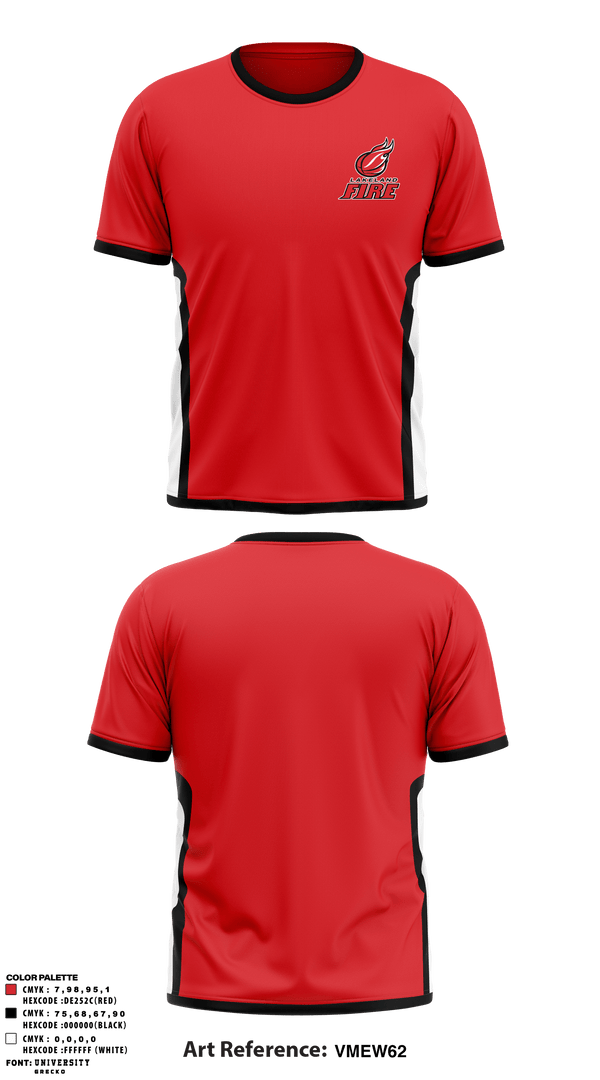 Short Sleeve Performance Shirt, Lakeland Fire, Men's Basketball, Teamtime, Team time, sublimation, custom sports apparel, team uniforms, spirit wear, spiritwear, sports uniforms, custom shirts, team store, custom team store, fundraiser sports, apparel fundraiser