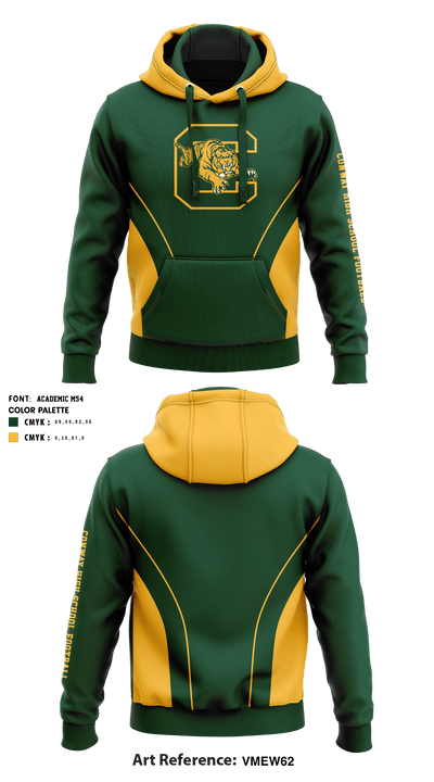 Conway High School Football 2543740 Hoodie - 1