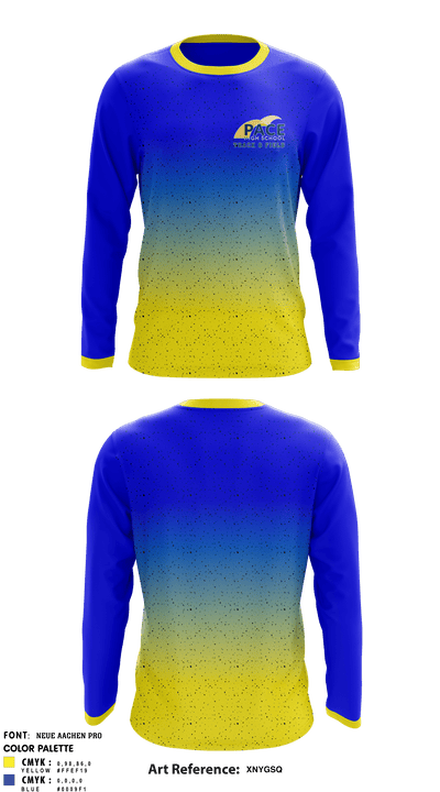 Pace Track & Field 65593102 Long Sleeve Performance Shirt - 2