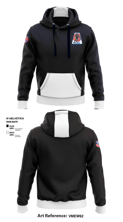 AAUBoys Basketball 19305589 Hoodie - 1
