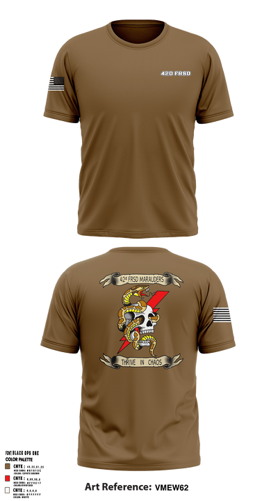 42D FRSD 51820737 Short Sleeve Performance Shirt - 2