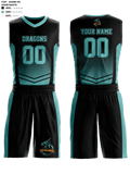 Summit K2 High School Women's Basketball 98346539 Basketball Uniform - 1