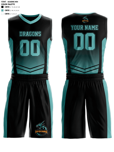 Summit K2 High School Women's Basketball 98346539 Basketball Uniform - 1
