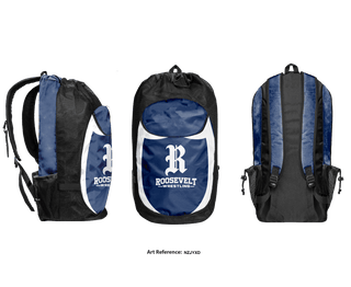 Gear Bag, Roosevelt High School Wrestling, Wrestling, Teamtime, Team time, sublimation, custom sports apparel, team uniforms, spirit wear, spiritwear, sports uniforms, custom shirts, team store, custom team store, fundraiser sports, apparel fundraiser
